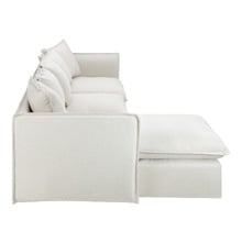 Removable Slipcover Set for Montauk 3 Seater Reversible Chaise Sofa